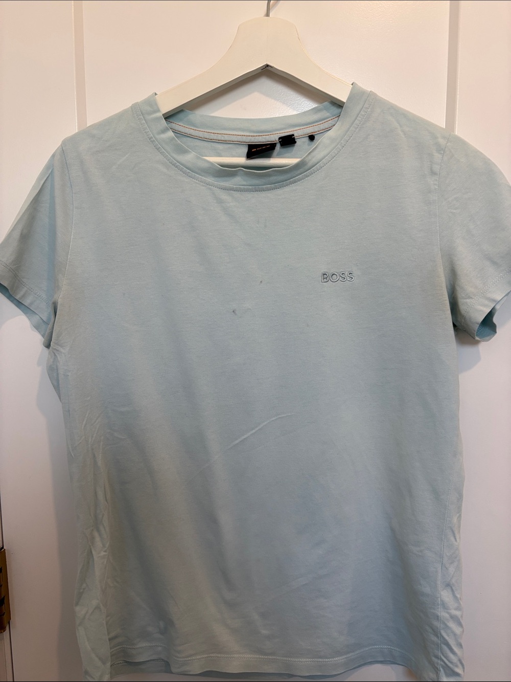 Boss Light Blue Short Sleeve Tee
